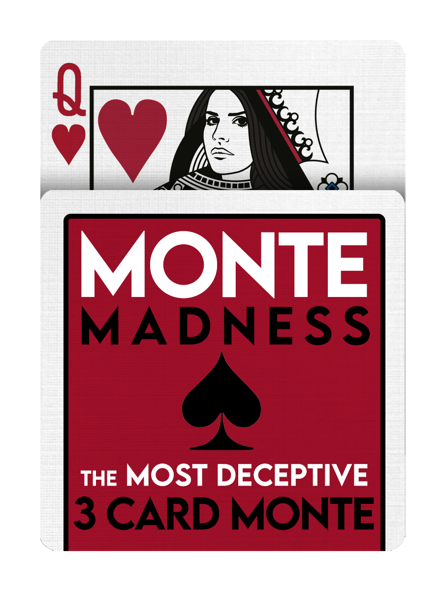 (image for) Daniel Madison - MONTE MADNESS - Madison's 3 CARD MONTE including & 'MAD MONTE'