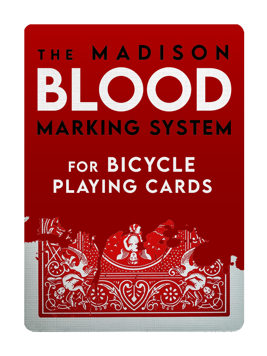 (image for) Daniel Madison - The BLOOD MARKING System MASTERCLASS (for BICYCLE CARDS) (Video+PDF)