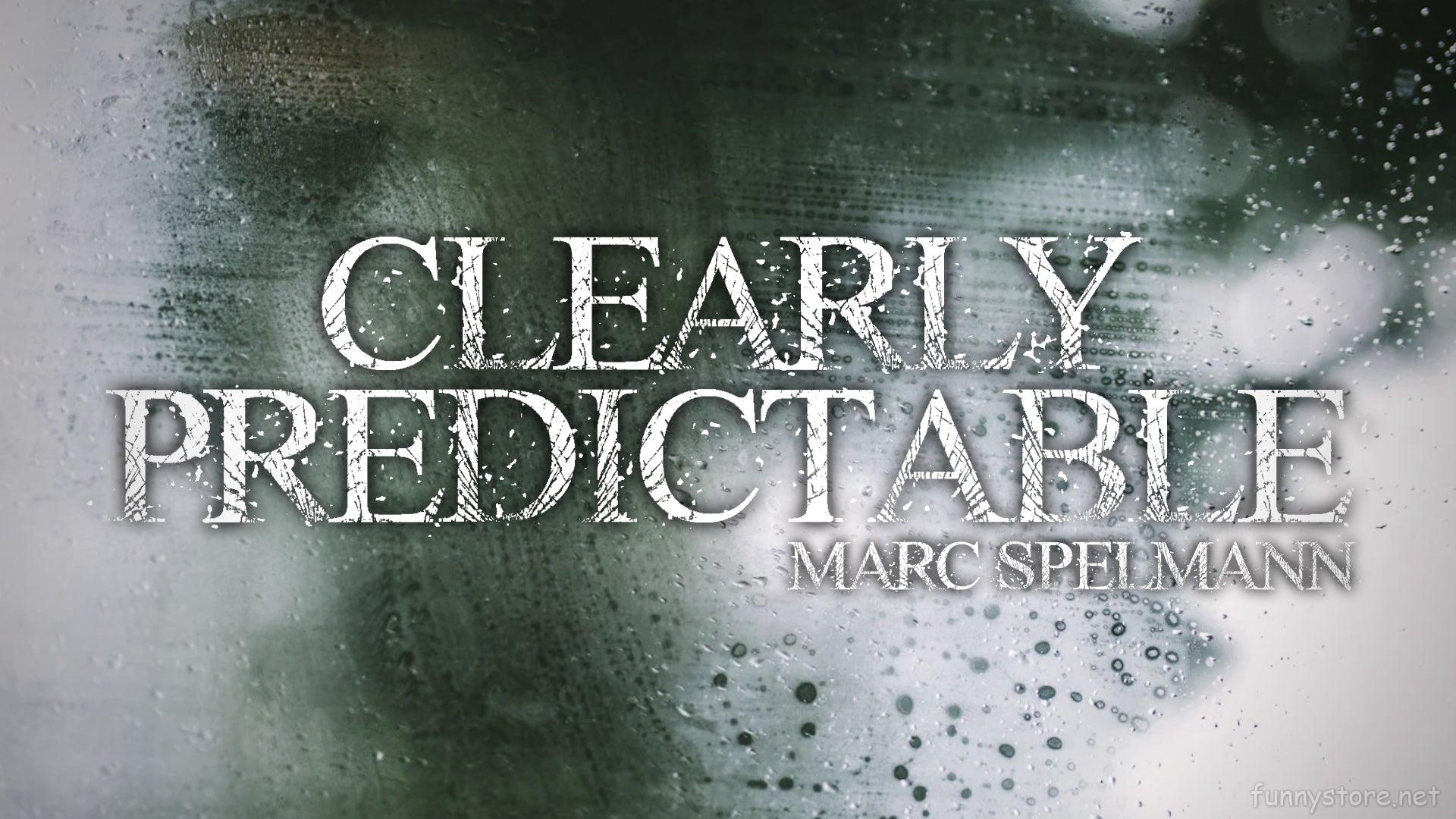 (image for) Marc Spelmann - Clearly Predictable