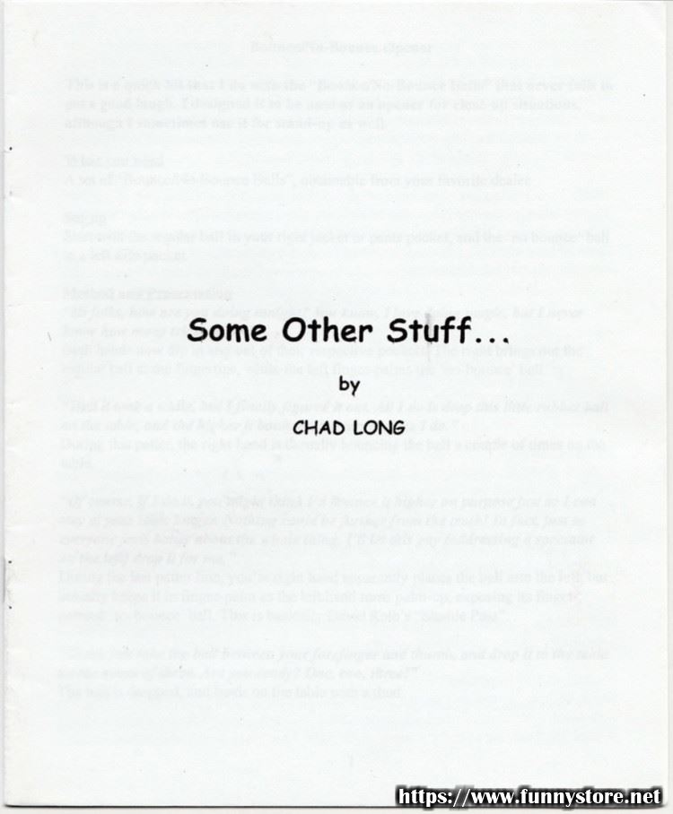 (image for) Chad Long - Some Other Stuff