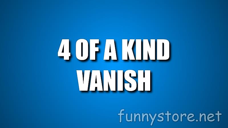 (image for) Craig Petty - 4 Of A Kind Vanish (Netrix)