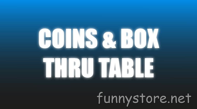 (image for) Craig Petty - Coins & Box Thru Table (Netrix)