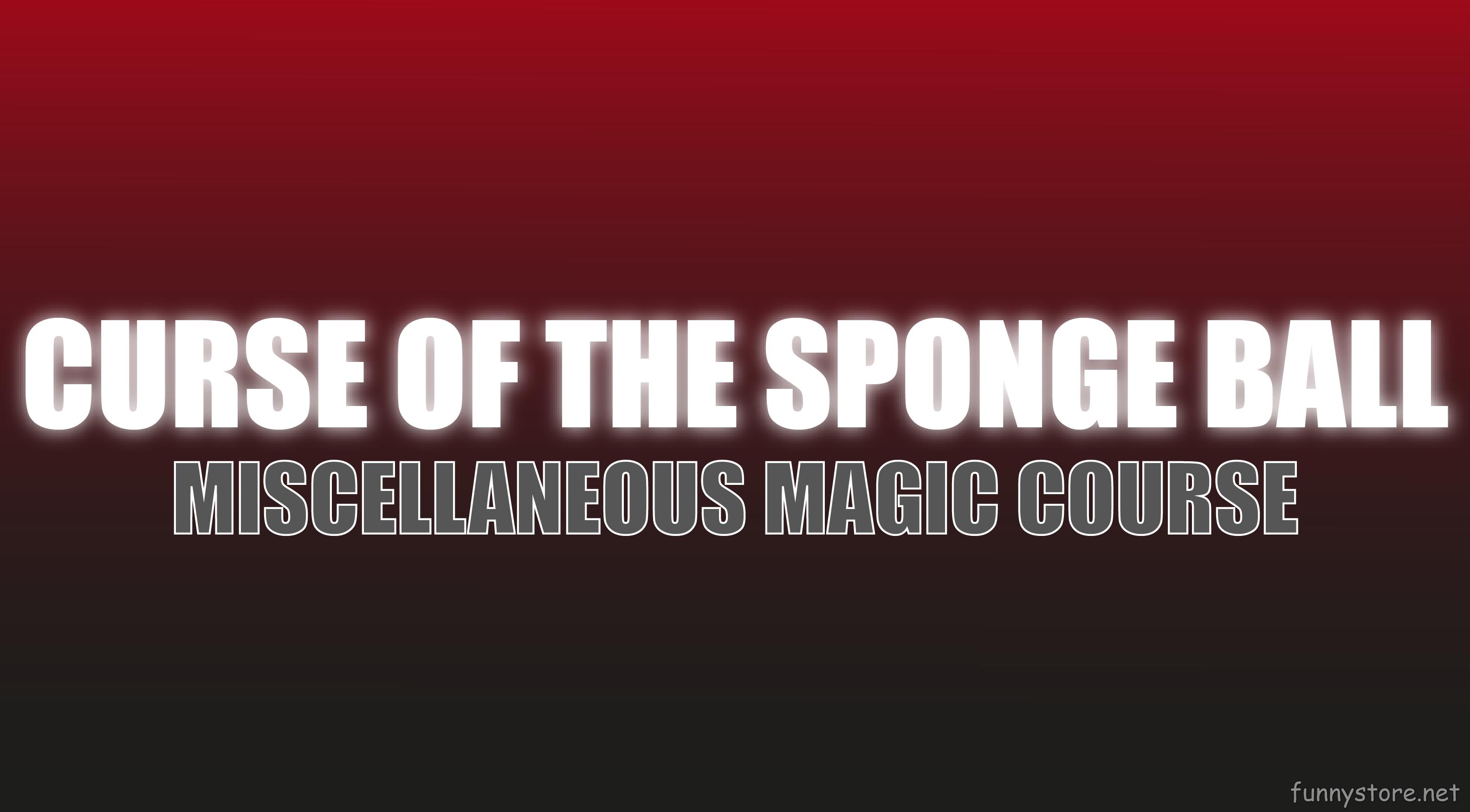 (image for) Craig Petty - Curse Of The Sponge Ball (Netrix)