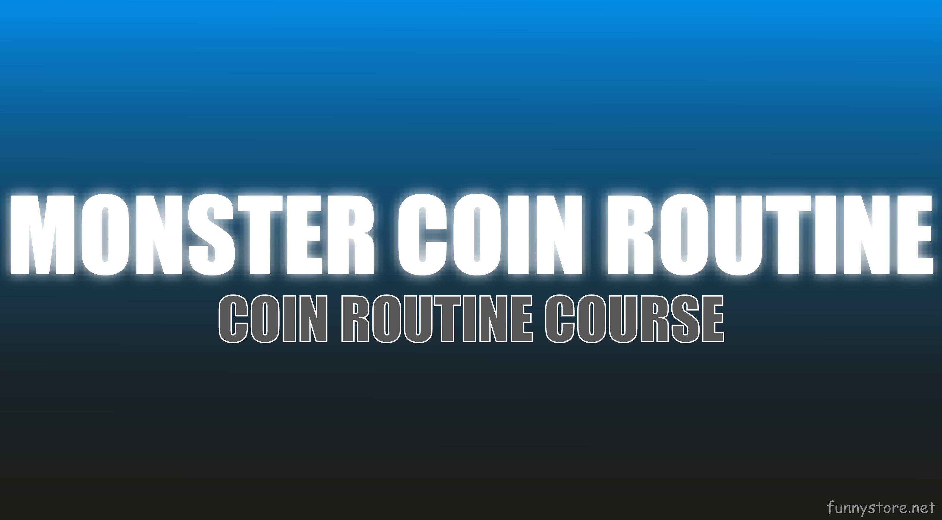 (image for) Craig Petty - Monster Coin Routine (Netrix)