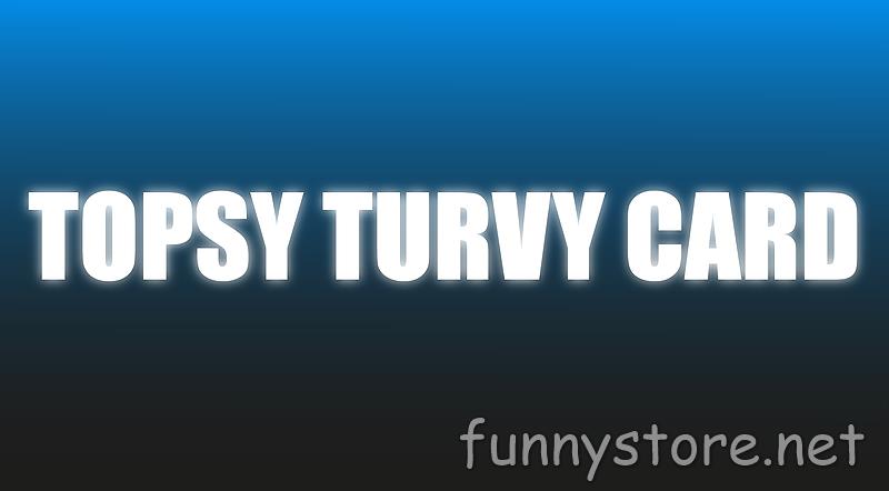(image for) Craig Petty - Topsy Turvy Card (Netrix)
