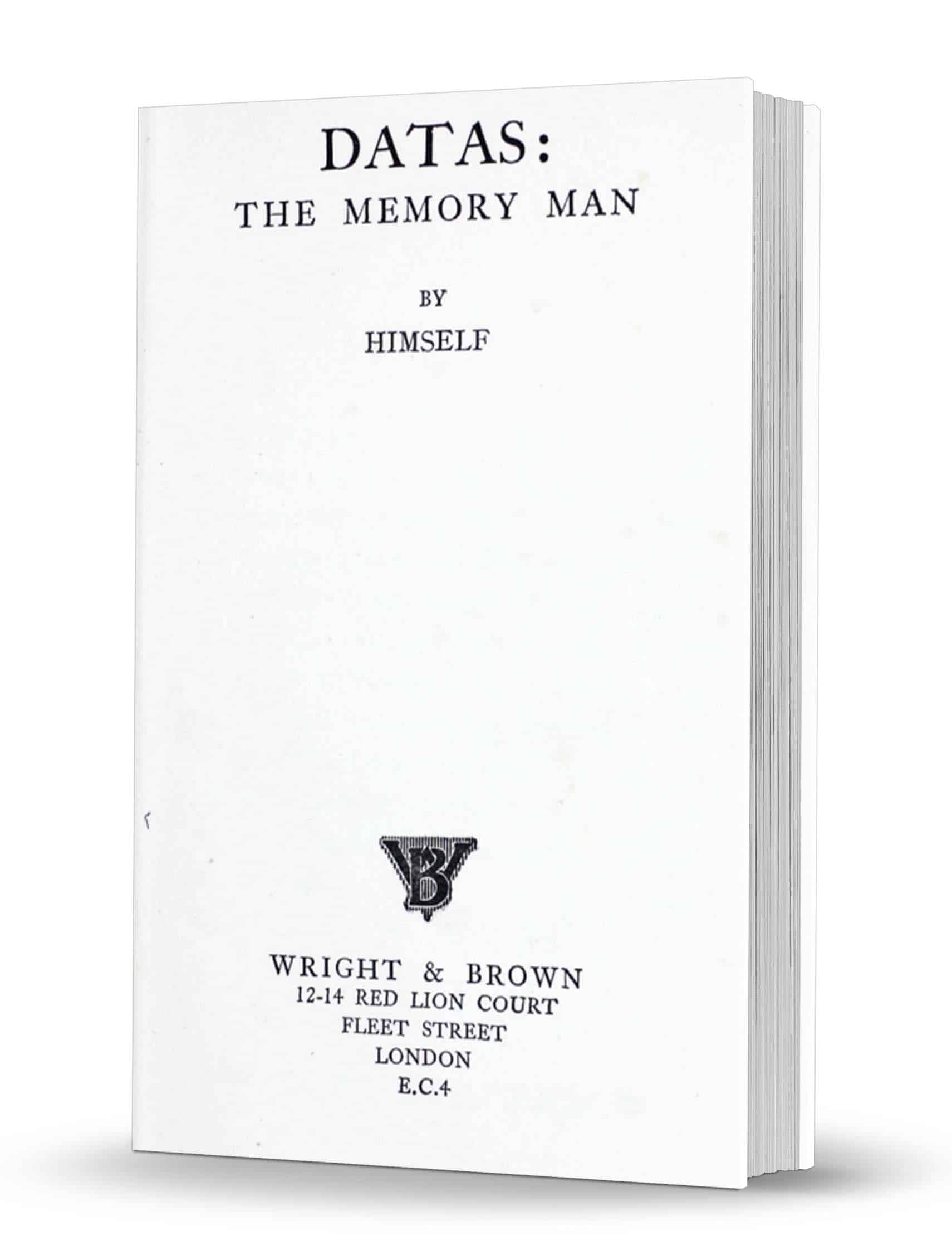 (image for) Datas - Datas: The Memory Man