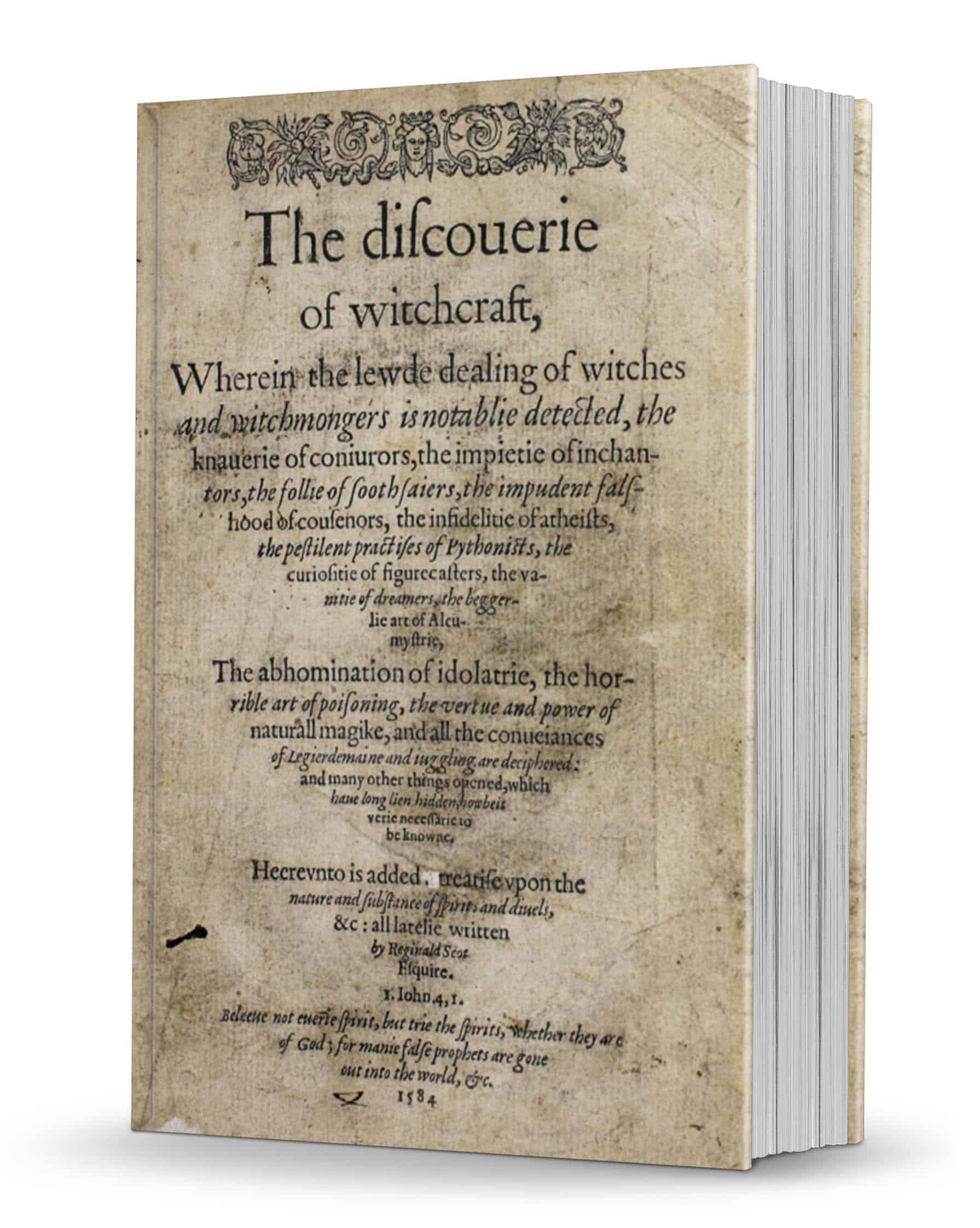 (image for) Discoverie of witchcraft 1886