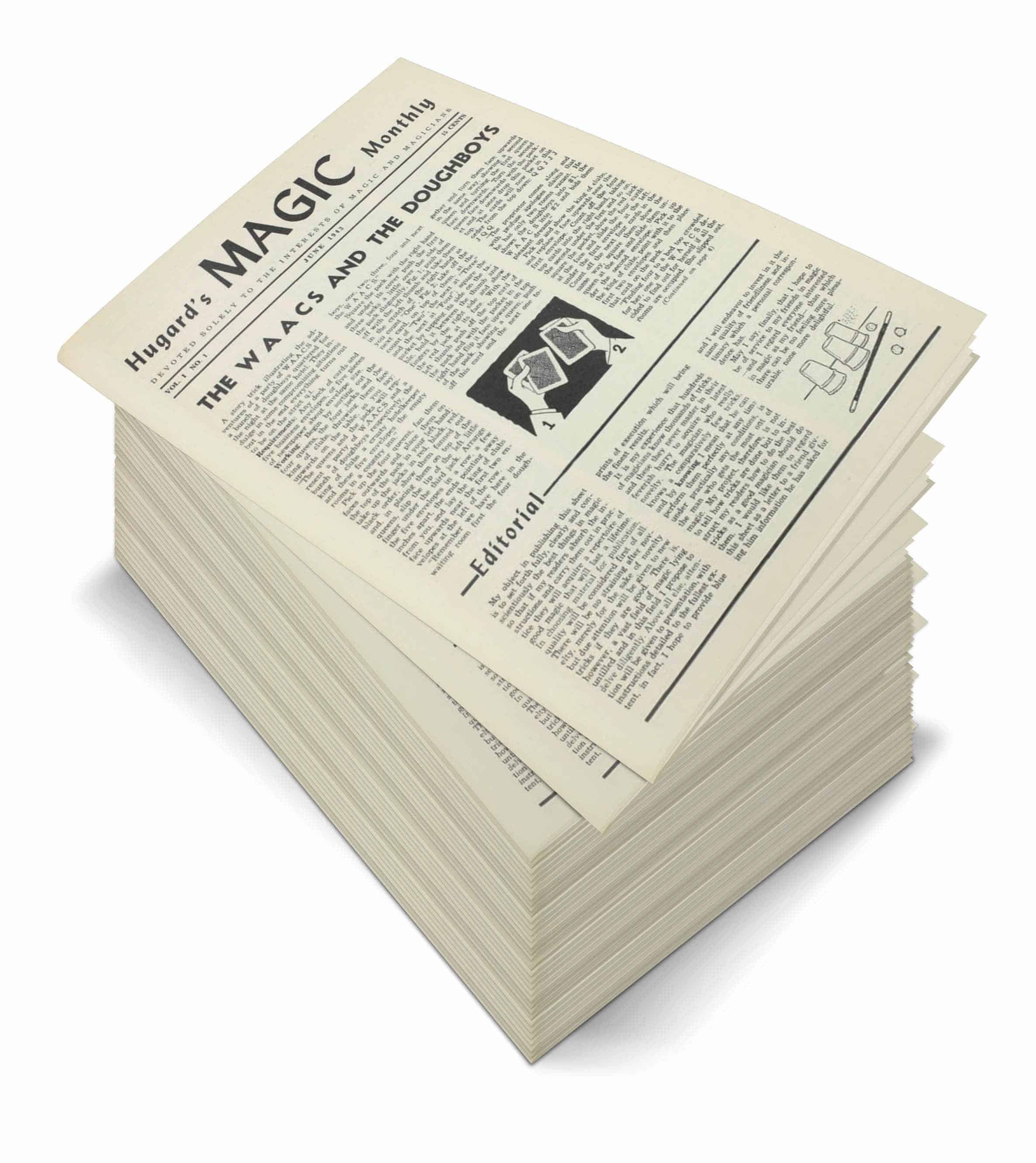 (image for) Hugard's Magic Monthly Complete File