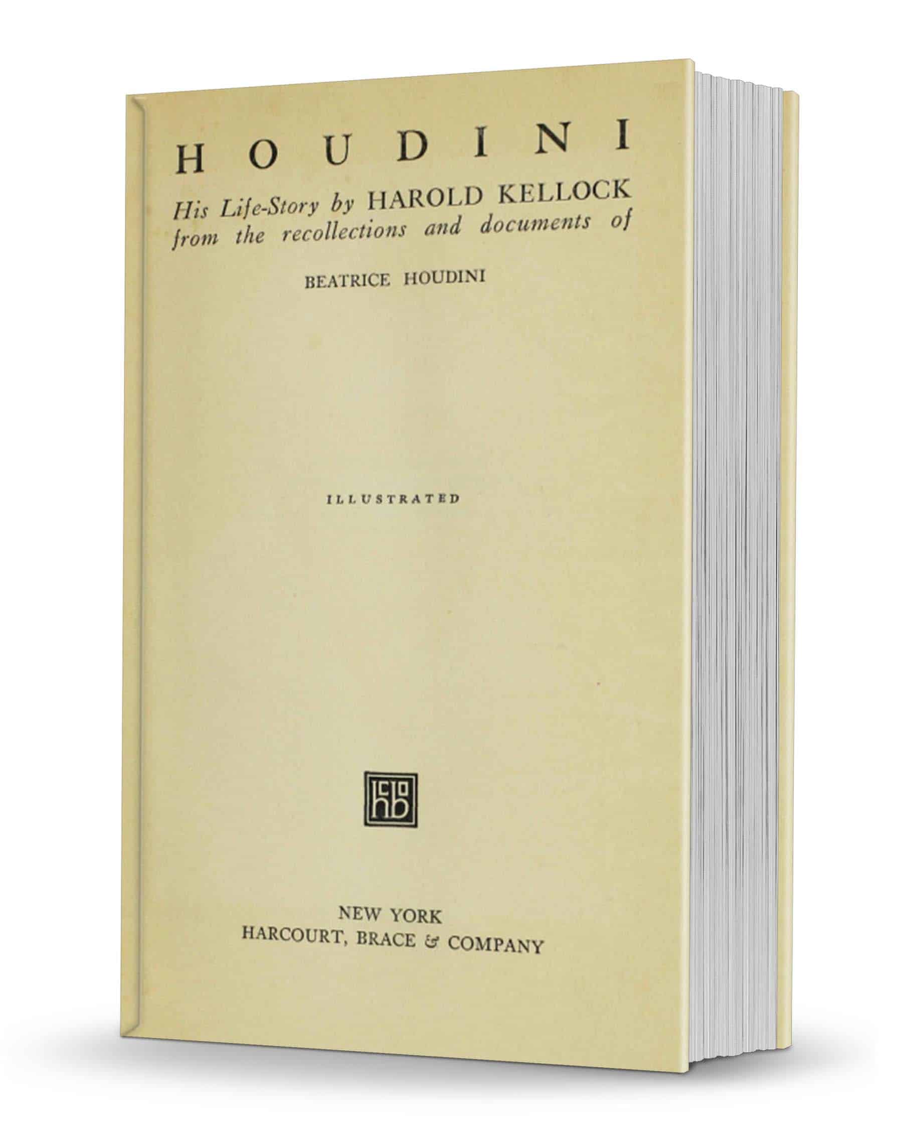 (image for) Houdini His Life-Story