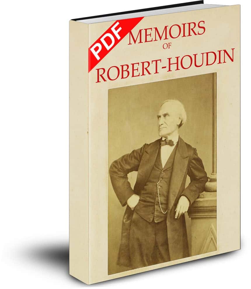 (image for) Memoirs of Robert-Houdin Text-Based