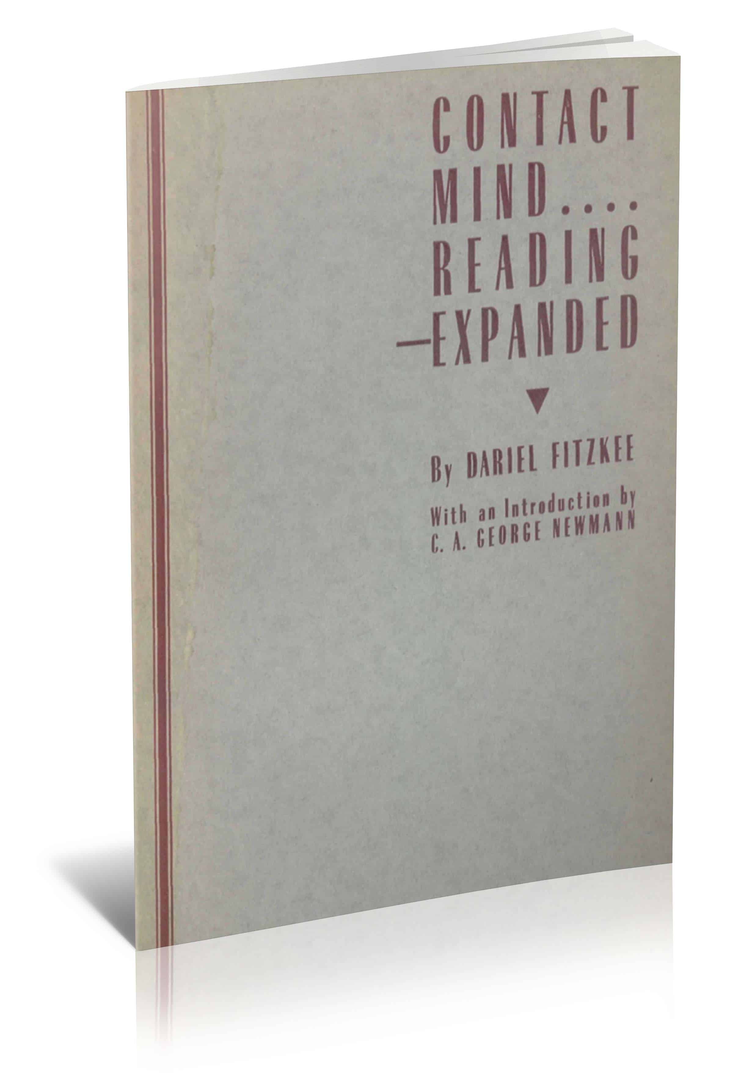 (image for) Dariel Fitzkee - Contact Mind Reading - Expanded
