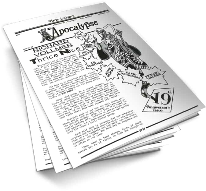 (image for) Harry Lorayne - Apocalypse Vol 20