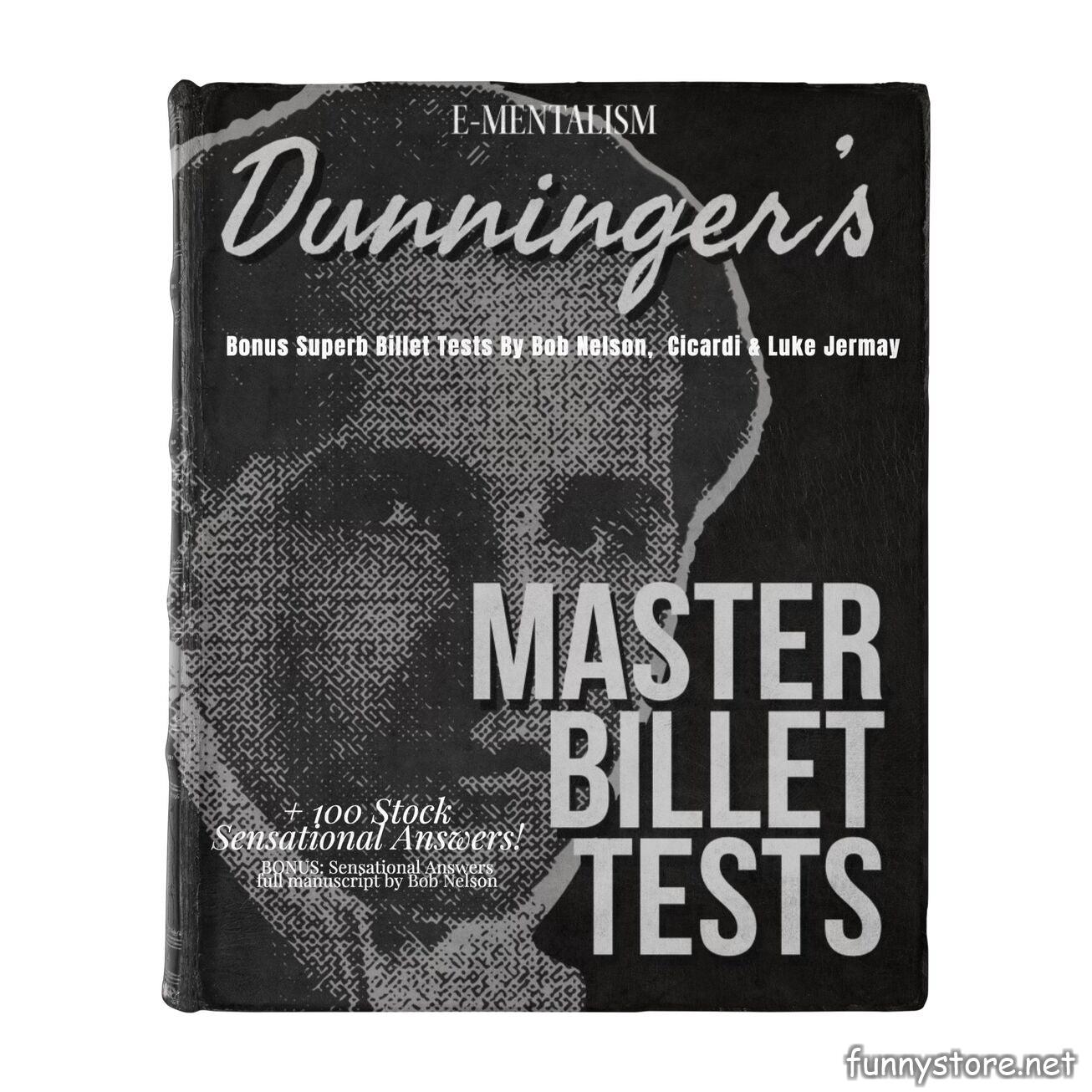 (image for) e-Mentalism - Dunninger's Master Billet Tests
