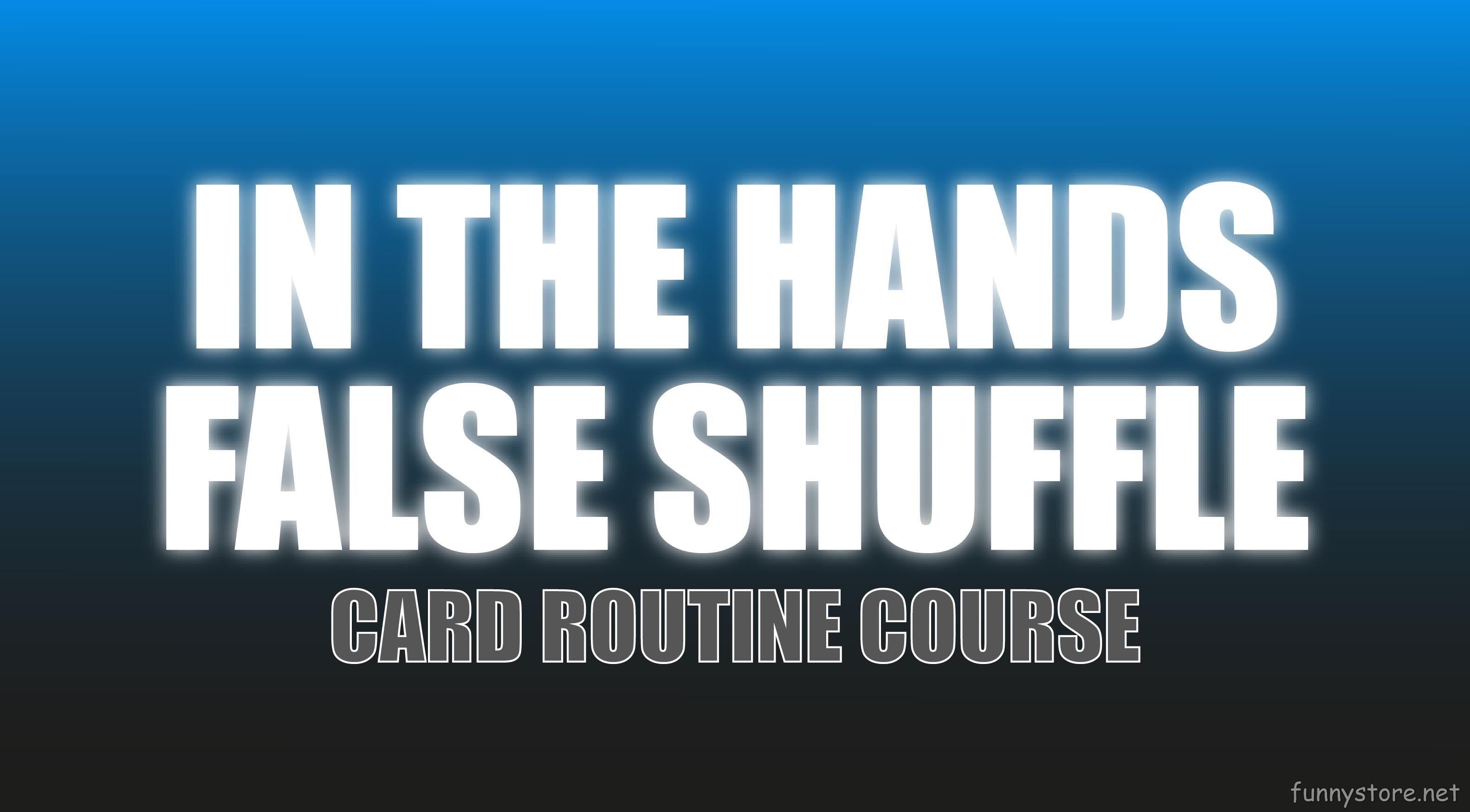 (image for) John Carey - In The Hands False Shuffle (Netrix)