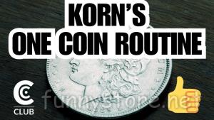 (image for) Conjuror Community Club - Chris Korn One Coin Routine