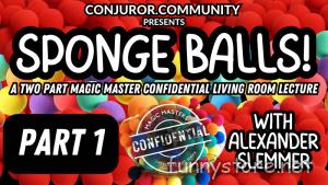(image for) Conjuror Community Club - Magic Masters Confidential: Spongeballs with Alex Slemmer Part 1