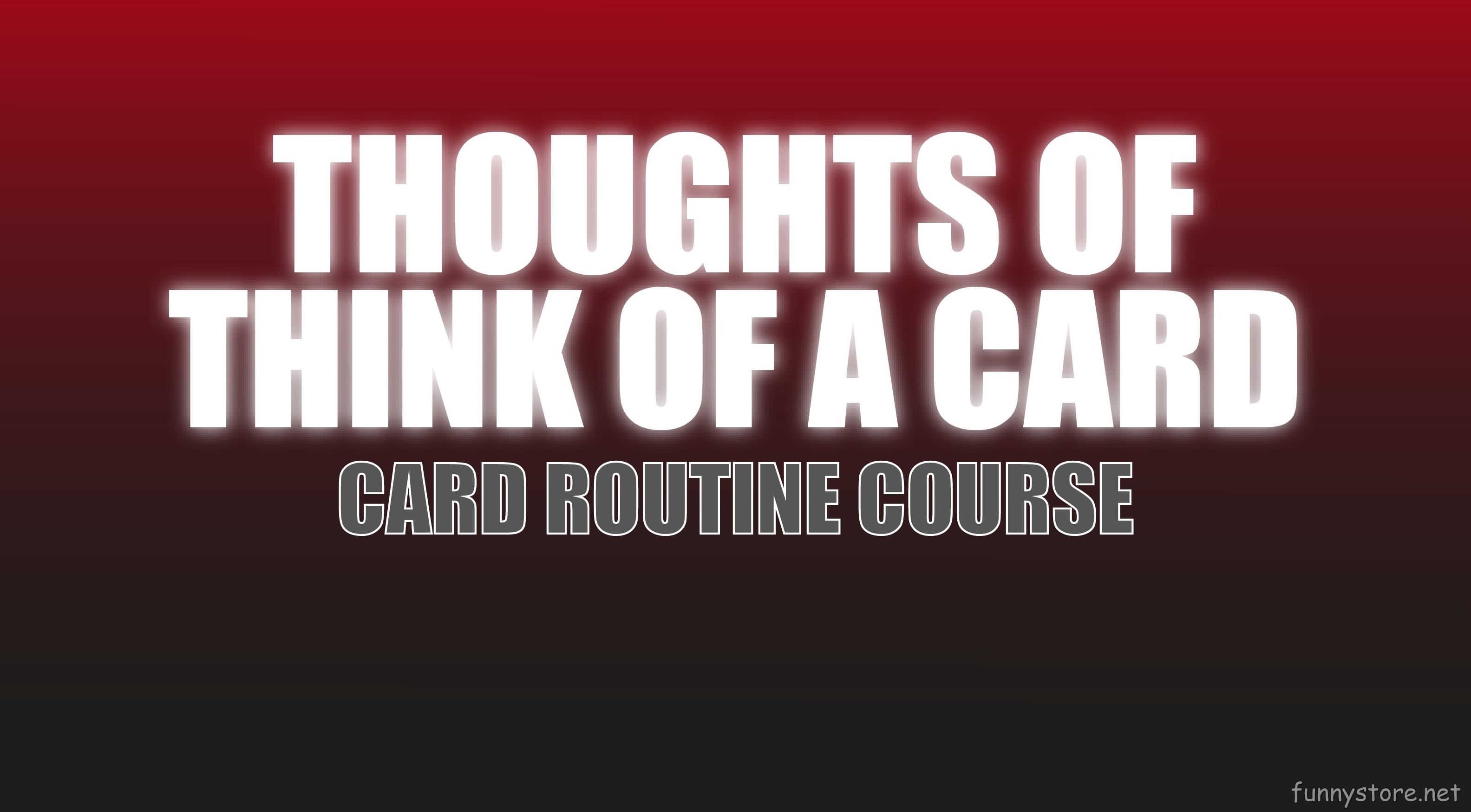 (image for) Nemed Phoenix - Thoughts Of Think Of A Card (Netrix)
