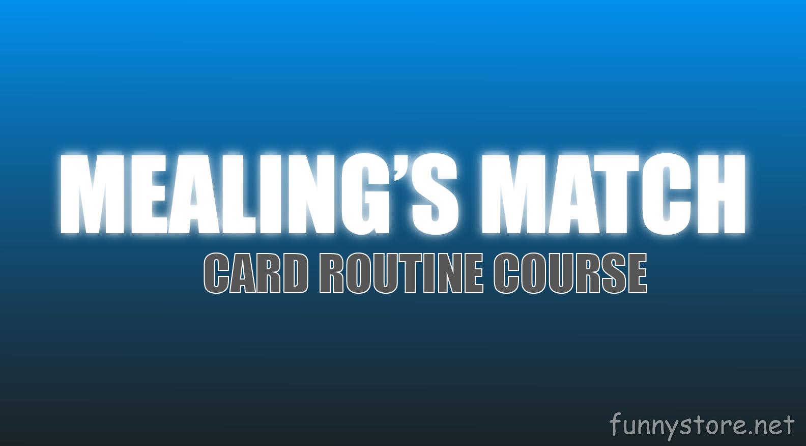 (image for) Ollie Mealing - Mealing's Match (Netrix)