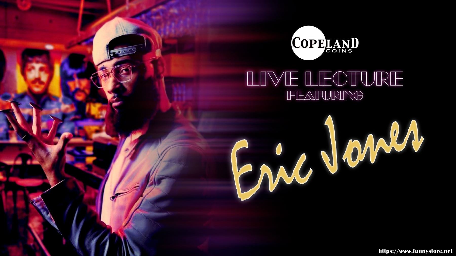 (image for) Eric Jones Live Lecture on CopelanCoins