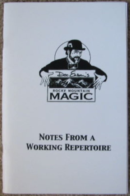 (image for) Doc Eason - Notes from a Working Repertoire