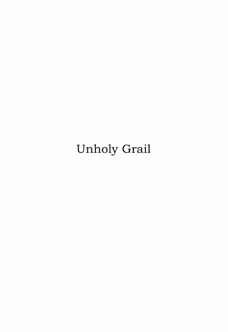 (image for) Vladimir Zyuzin - Unholy Grail (Propless Mentalism)