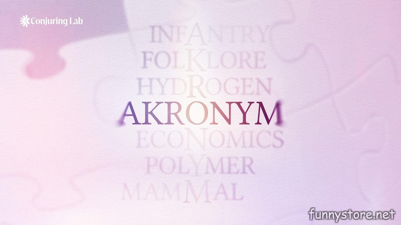 (image for) Conjuring Lab - Akronym (Instructions Only/No Code!)