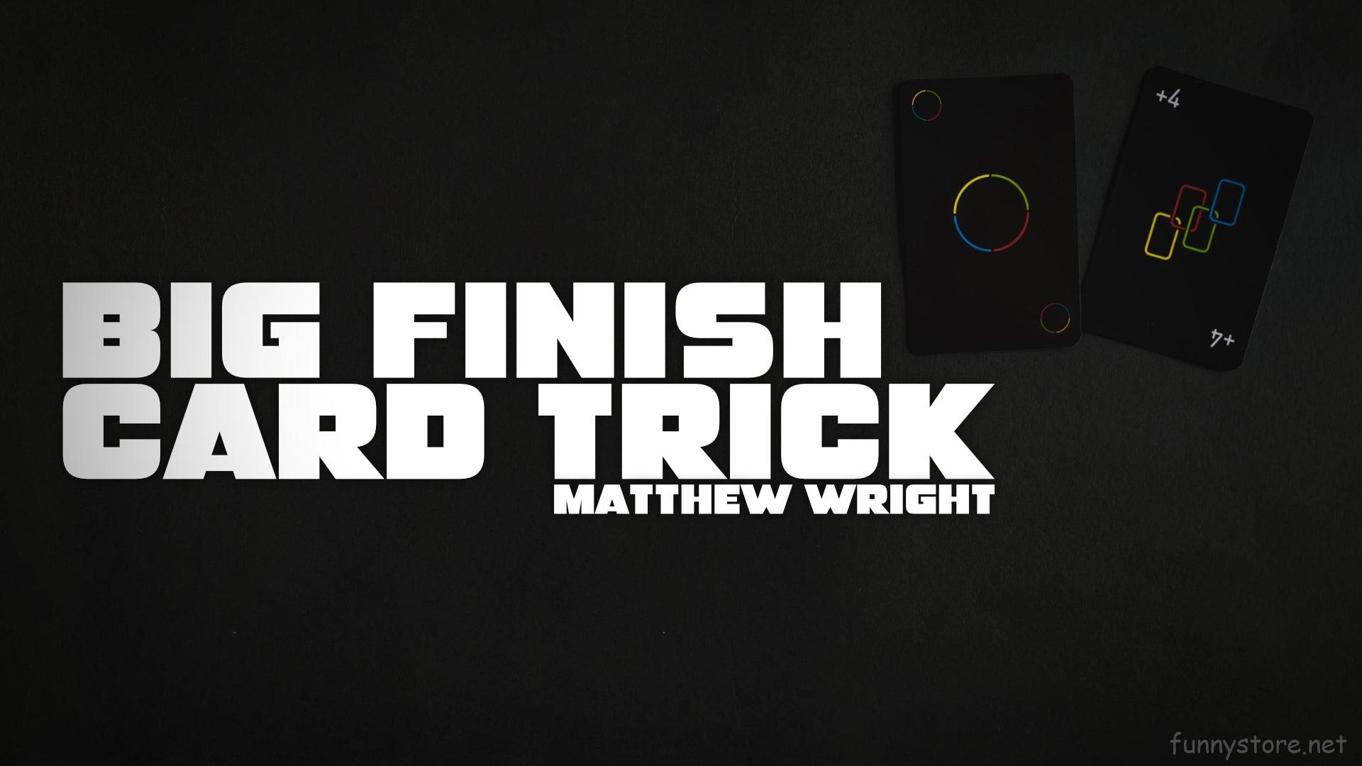 (image for) Matthew Wright - Big Finish Card Trick