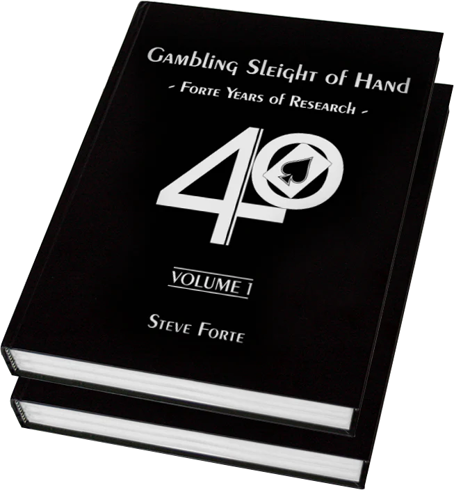 (image for) Steve Forte - Gambling Sleight Of Hand (PDFs+DVD)
