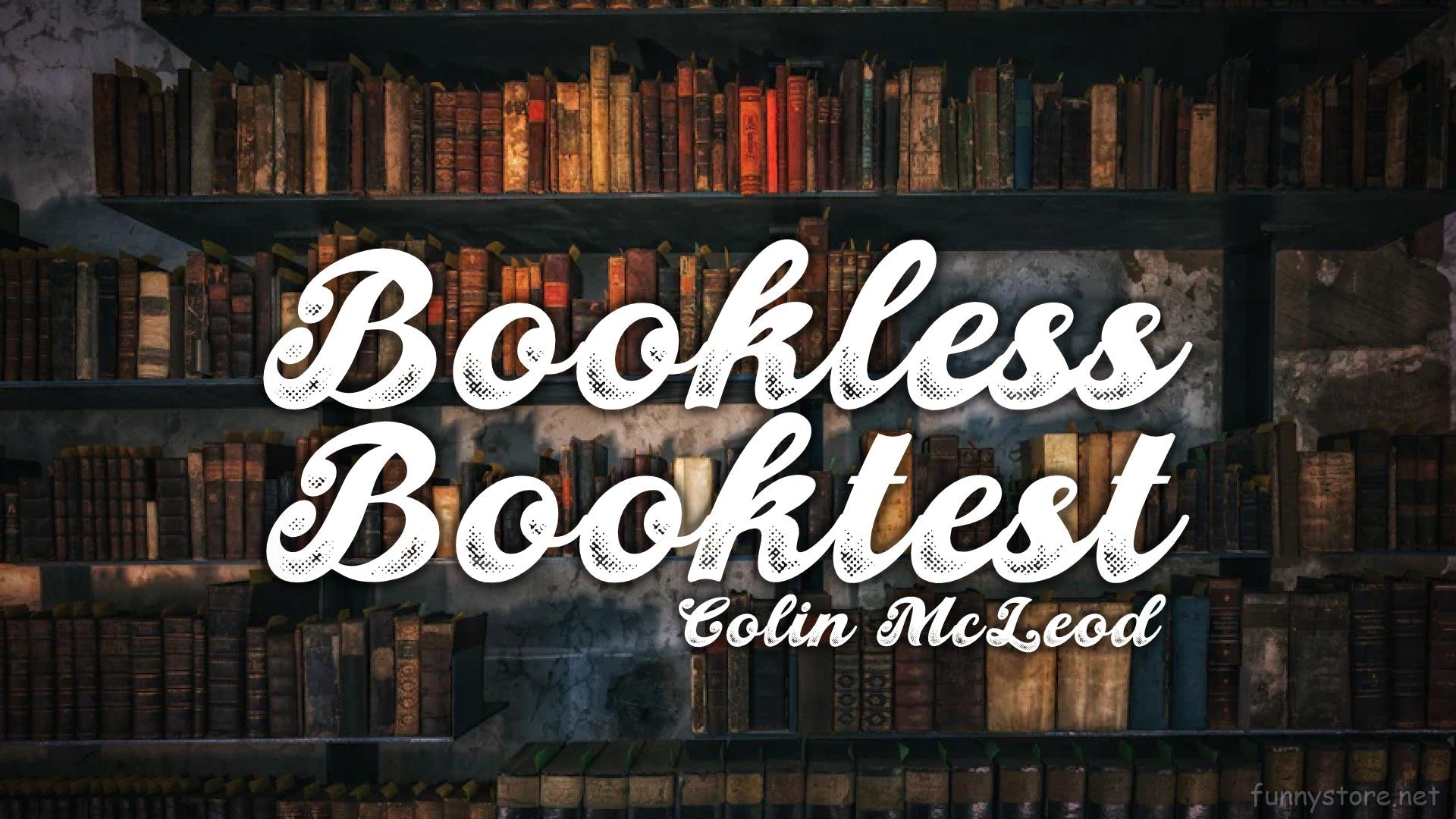 (image for) Colin Mcleod - Bookless Test