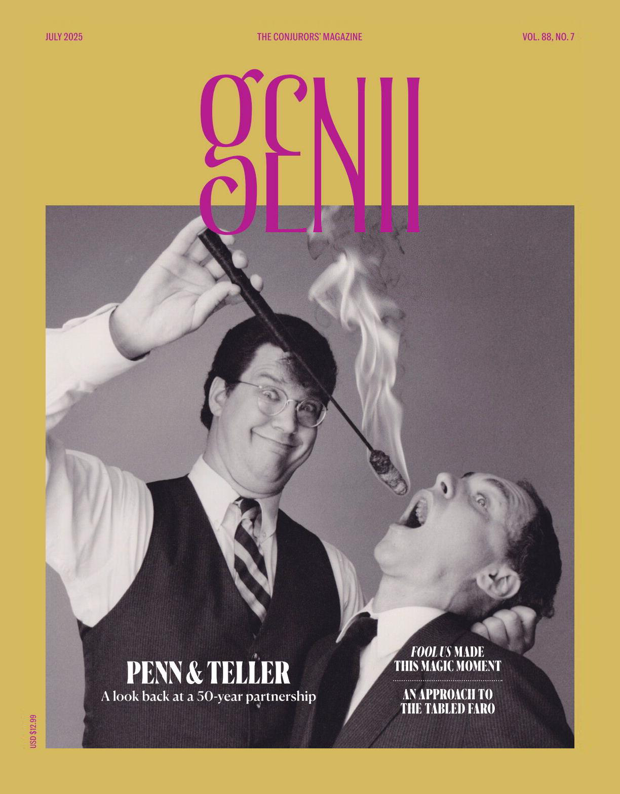 (image for) Genii Magazine - July 2025