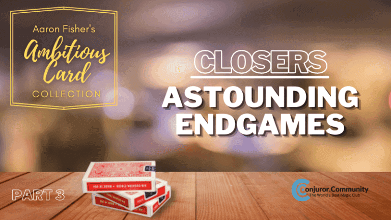 (image for) Conjuror Community Club - Ambitious Card Endgames