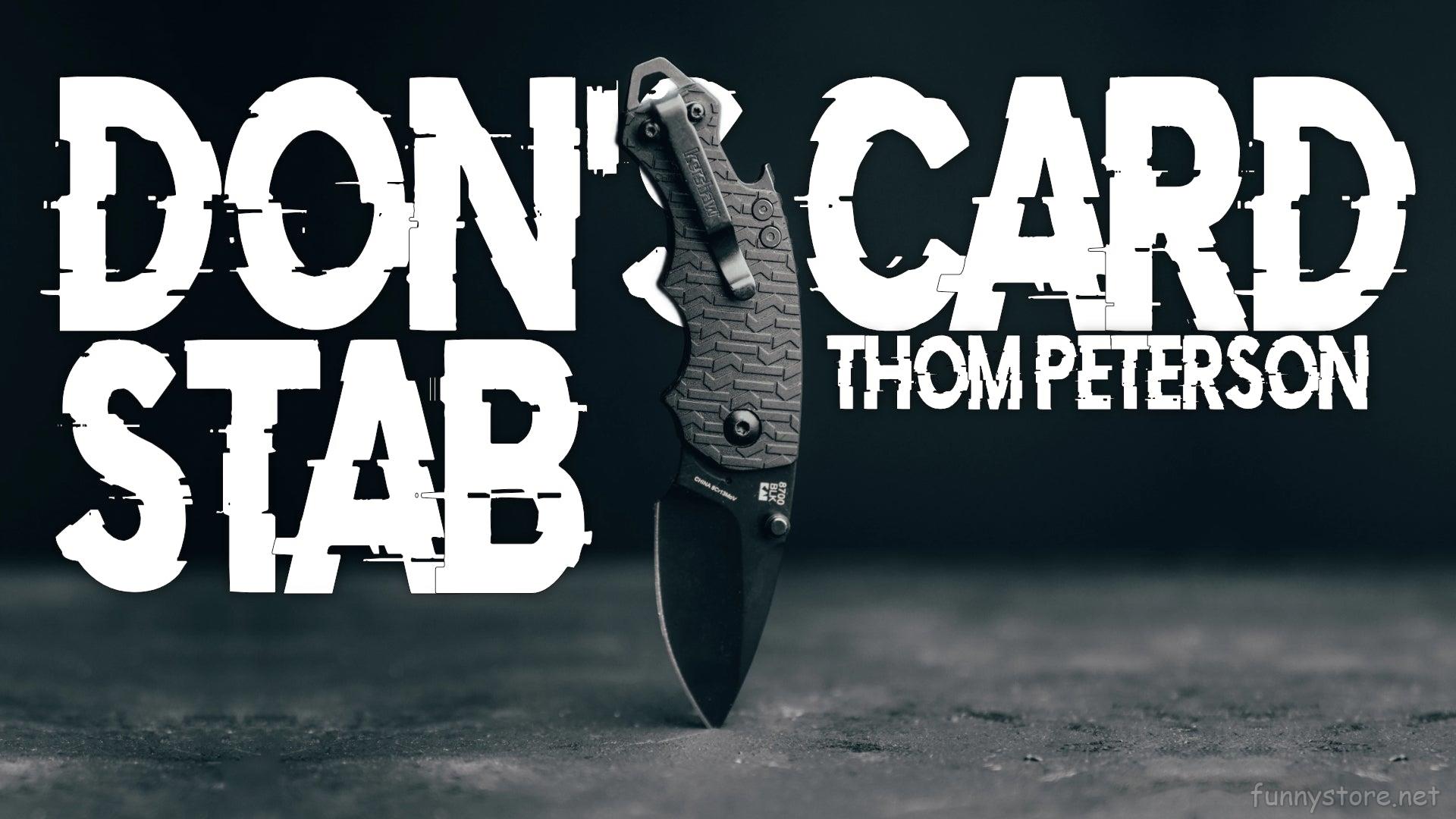 (image for) Thom Peterson - Dons Card Stab