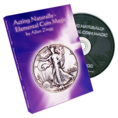 (image for) Allen Zingg - Acting Naturally - Elemental Coin Magic