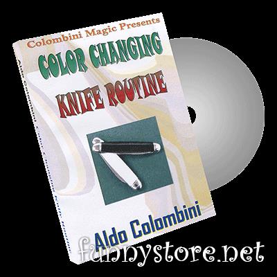 (image for) Aldo Colombini - Color Changing Knife Routine