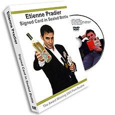 (image for) Etienne Pradier - Signed Card In Sealed Bottle