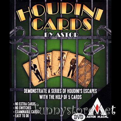 (image for) Astor Magic - Houdini Cards