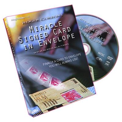 (image for) Roger Curzon - Miracle Signed Card In Envelope
