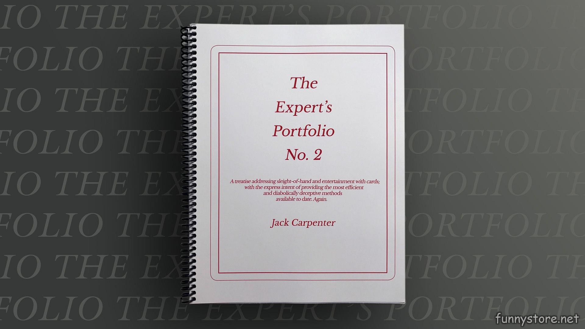 (image for) Jack Carpenter - The Expert's Portfolio No. 2