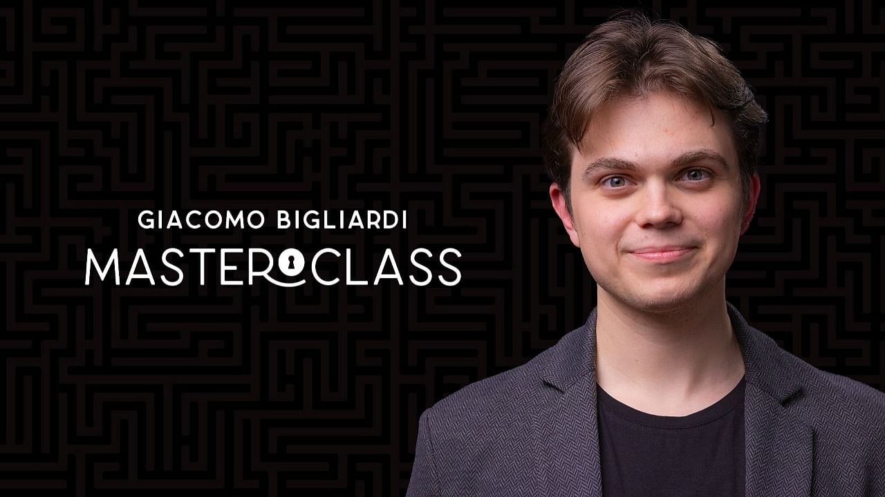 (image for) Giacomo Bigliardi Masterclass Live (1-3) (Sept. 1-15, 2024)