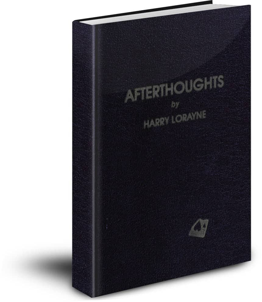 (image for) Harry Lorayne - Afterthoughts