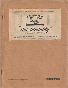 (image for) Howard Albright - Uni-Mentality