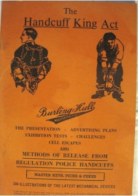 (image for) Burling Hull - The Handcuff King Act