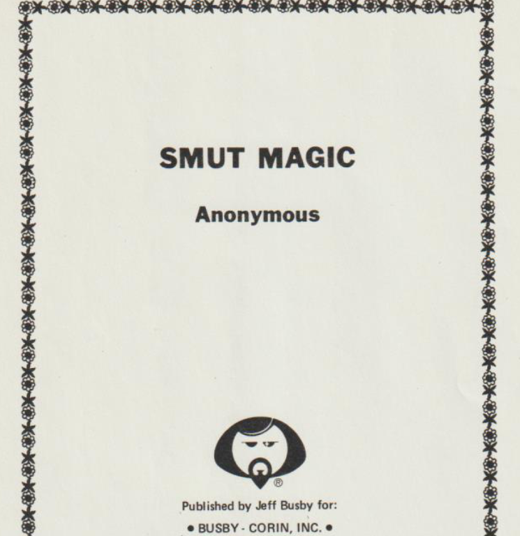 (image for) Jeff Busby - Smut Magic