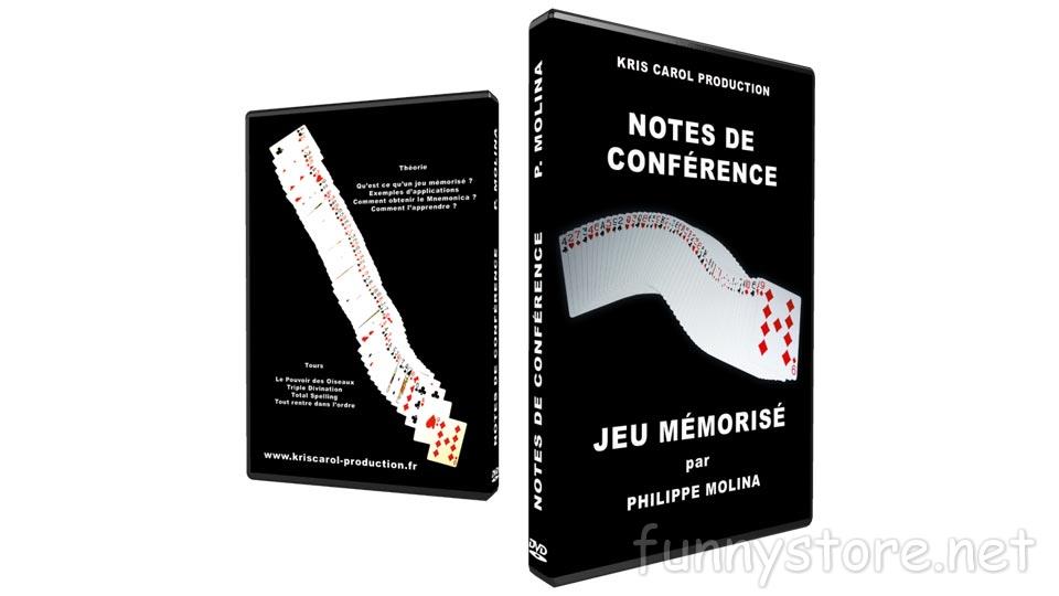 (image for) Philippe Molina - Notes de conférences sur le jeu mémorisé