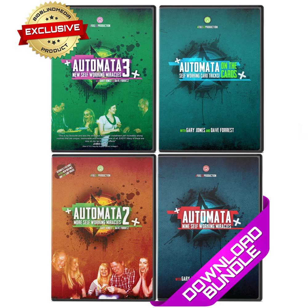 (image for) Gary Jones & Chris Congreave & Dave Forrest - Automata - Self Working Magic Download Bundle