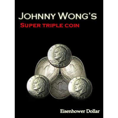(image for) Johnny Wong - Super Triple Coin Eisenhower Dollar