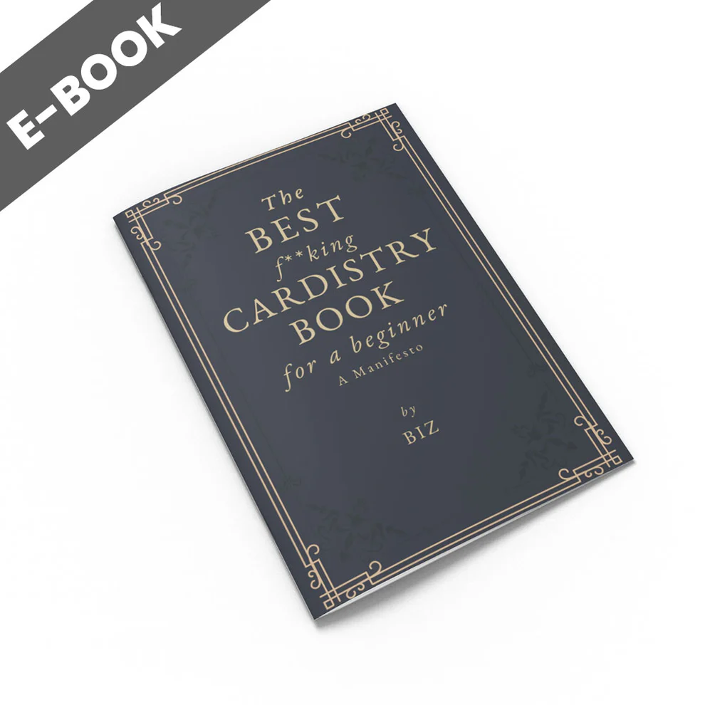 (image for) Biz - The Best Fking Cardistry Book For A Beginner
