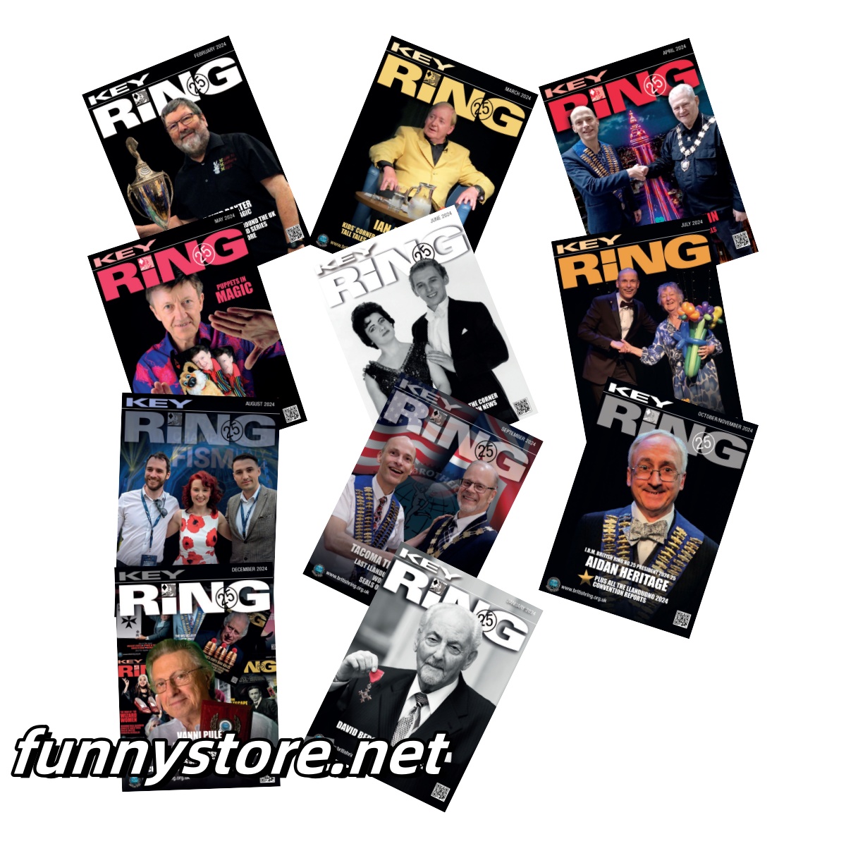 (image for) Key Ring Magazine 2024 (1-12)