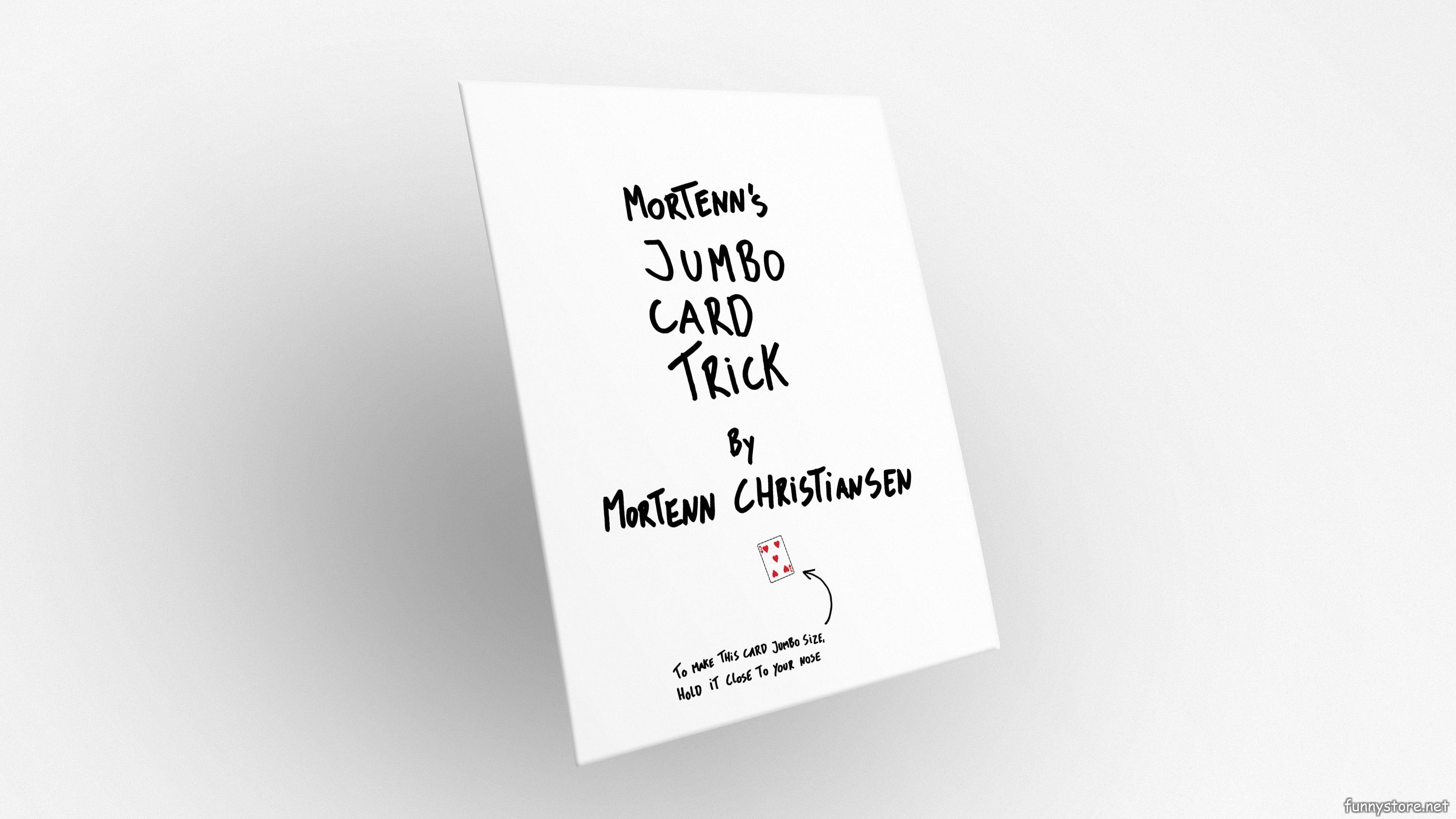 (image for) Mortenn Christiansen - Mortenn's Jumbo Card Trick