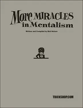 (image for) Robert Nelson - More Miracles in Mentalism